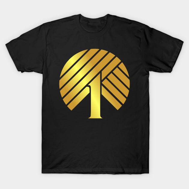 dollar gold edition tree T-Shirt by creator pintar